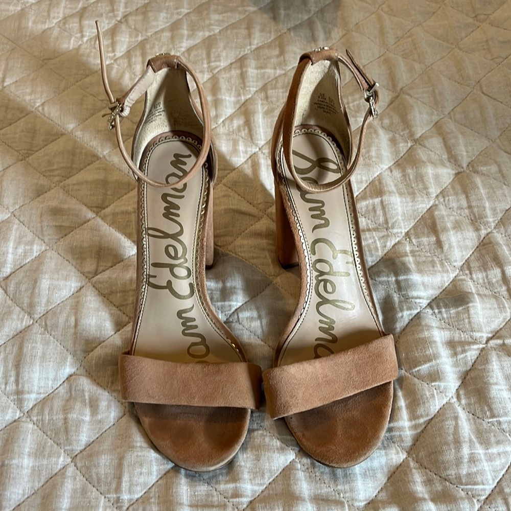Sam Edelman suede strap sandals